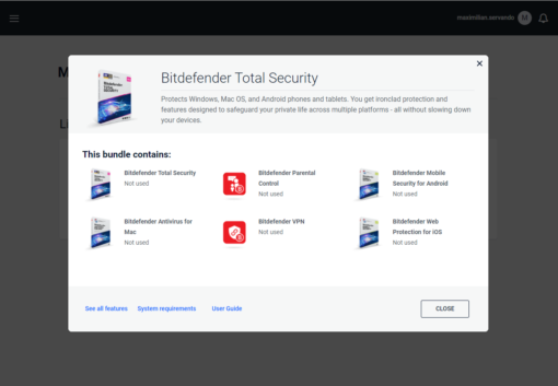 Bitdefender Total Security 2025 5 Devices 6 Months FULL EDITION Account + VPN (Digital Download) - Image 2