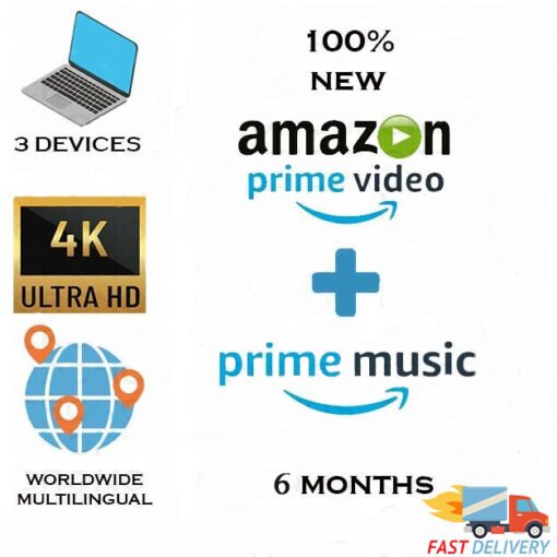 AMAZON PRIME VIDEO and PRIME MUSIC